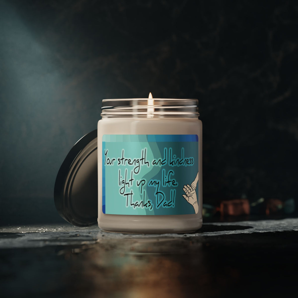 Vela, Dia del Padre, regalo personalizado, para papá