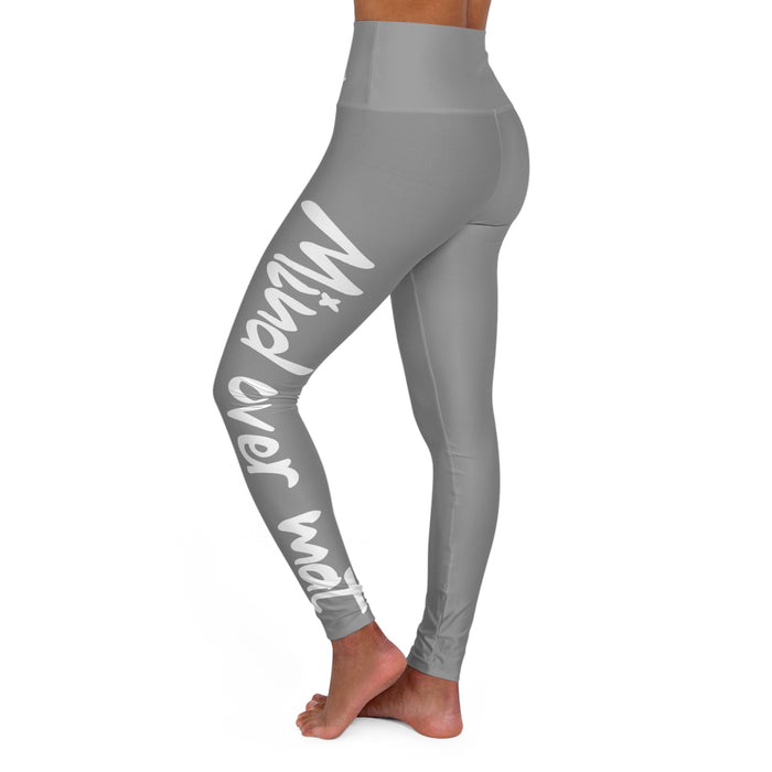 leggins, mallas, yoga, ejercicios, bicicleta, bycicle, comfy, high waisted, leggings, gray