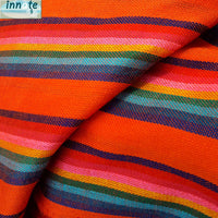 cortinas mexicanas, para cocina, a medida, valance, Mexican curtains, cafe curtains, woven, orange, burnt orange, rainbow