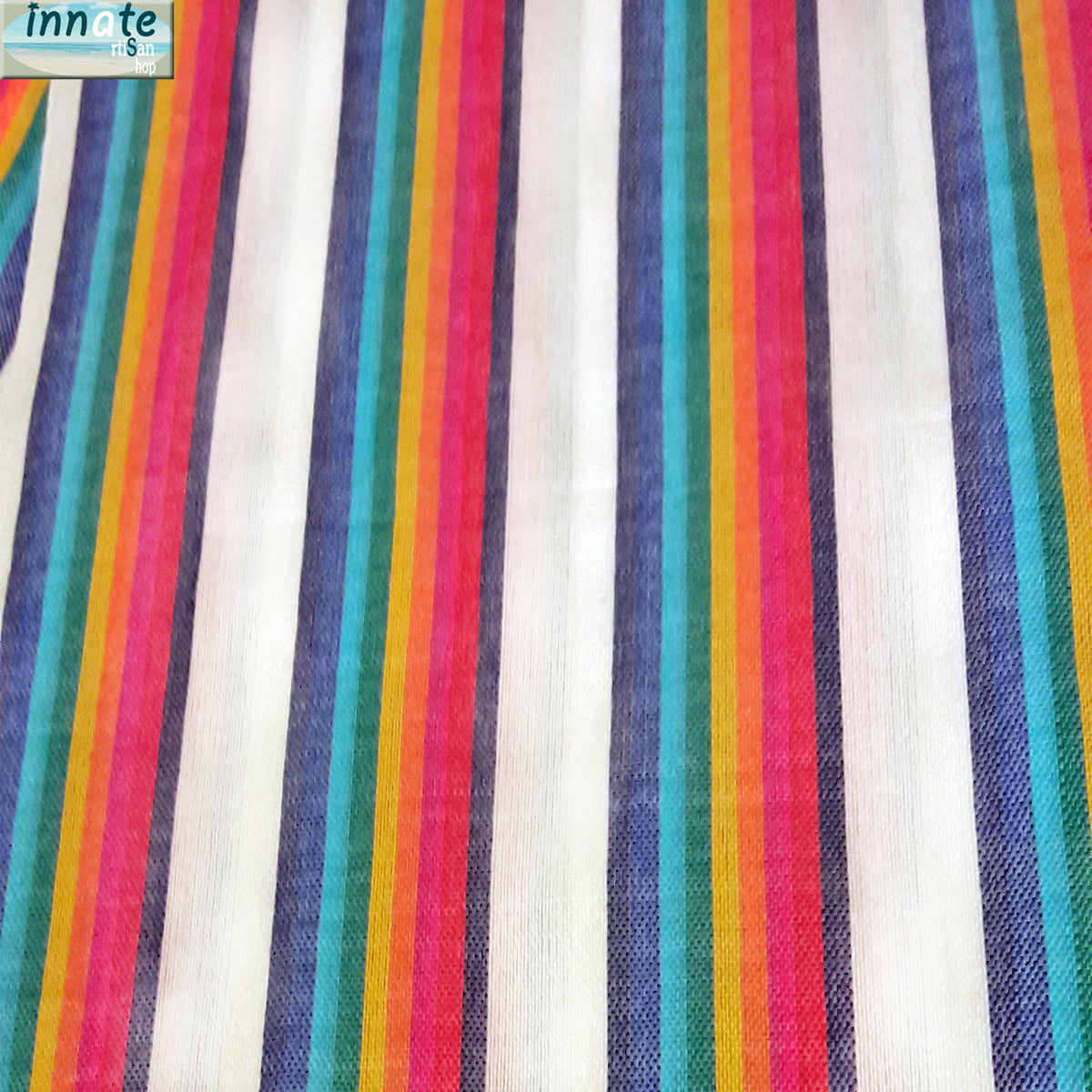 Mexican, fabric, by the yard, white, cambaya, woven, artisan, reboseo, napkins, Mexican wedding, rainbow, fiesta