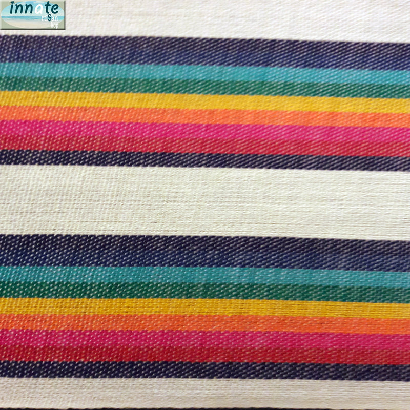 Mexican, fabric, by the yard, white, cambaya, woven, artisan, reboseo, napkins, Mexican wedding, rainbow, fiesta