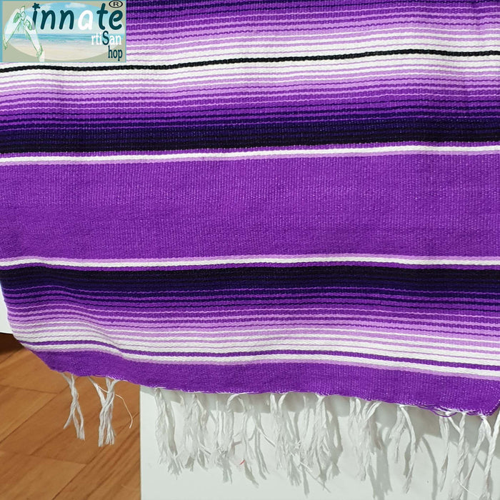 colcha, cobija, cobertor, sarape,  zarape, morado, unitono, monocromatico, autentico, telar, Mexicano, serape, auhentic, monochromatic, purple only