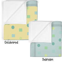 Non Artisan, soft fleece, personalized blanket, baby shower, gift