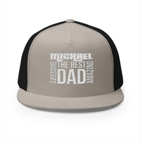Custom Embroidered, Trucker Cap, Father's Day Gift, Dad Hat, Personalized, unisex