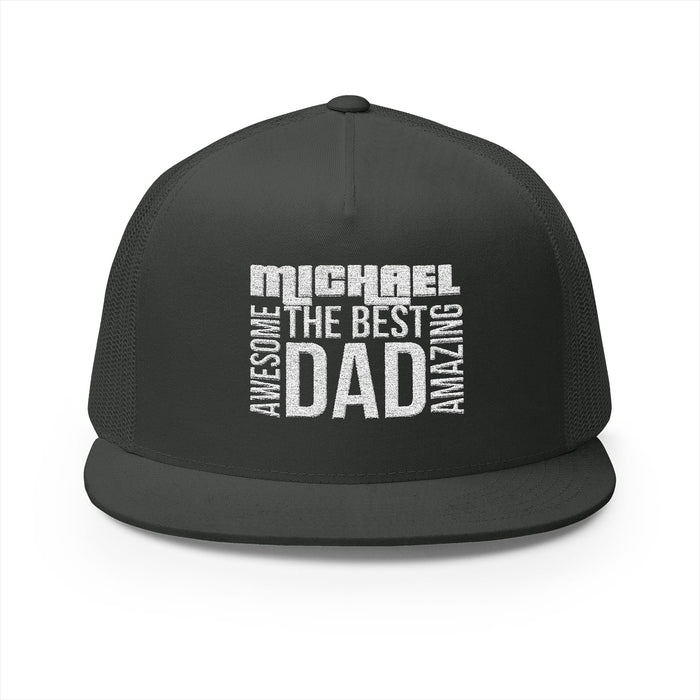 Custom Embroidered, Trucker Cap, Father's Day Gift, Dad Hat, Personalized, unisex