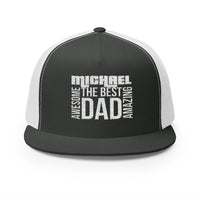 Custom Embroidered, Trucker Cap, Father's Day Gift, Dad Hat, Personalized, unisex