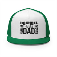 Custom Embroidered, Trucker Cap, Father's Day Gift, Dad Hat, Personalized, unisex