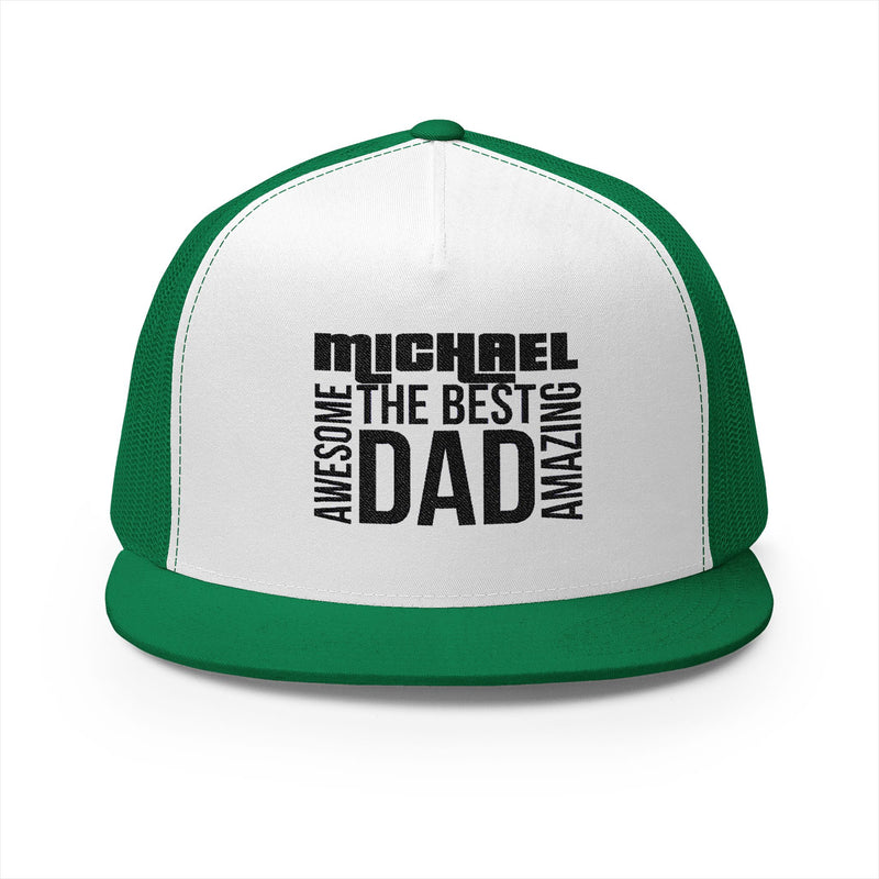 Custom Embroidered, Trucker Cap, Father's Day Gift, Dad Hat, Personalized, unisex