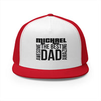 Custom Embroidered, Trucker Cap, Father's Day Gift, Dad Hat, Personalized, unisex