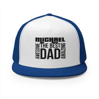 Custom Embroidered, Trucker Cap, Father's Day Gift, Dad Hat, Personalized, unisex