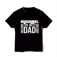 Personalized Dad T-Shirt - Super Dads, Unique Father's Day Gift, Gift for Him, Customizable Shirt, Dad Life Tee