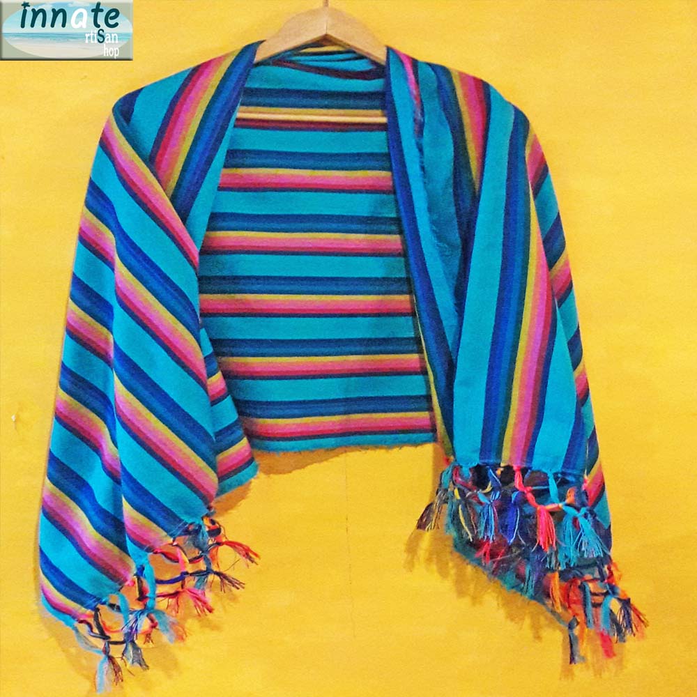 Mexican shawl, reboseo, scarf, woven