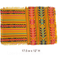 clearance, on sale, placemats, artisan, Mexican, loom, woven, manteles individuales, especial, venta, ofertas, Mexicanos, tejidos, artesanos