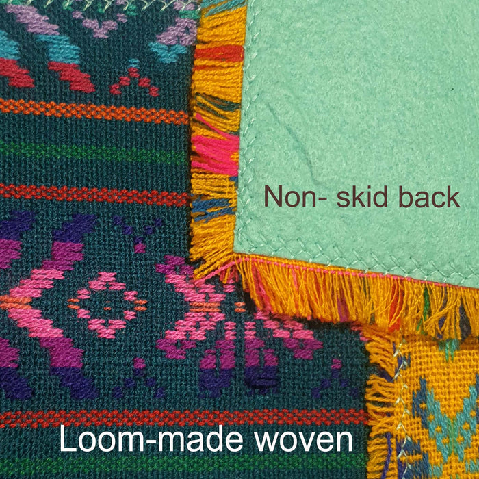 clearance, on sale, placemats, artisan, Mexican, loom, woven, manteles individuales, especial, venta, ofertas, Mexicanos, tejidos, artesanos