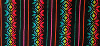 fabric, black, Mexican, by the yard, cambaya, negra