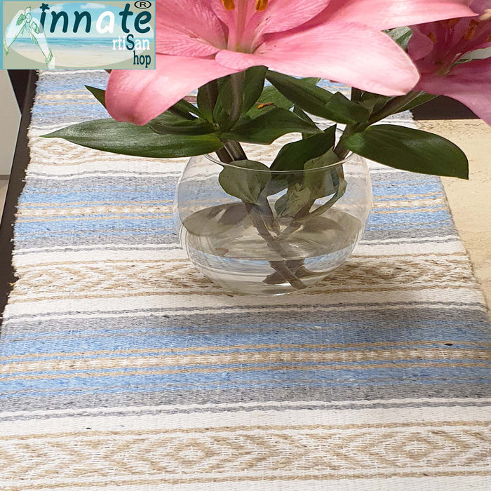 table runner, farmhouse, wedding, rustic, blanket, Mexican, pastels, 5ft, 6ft, 6ft, long