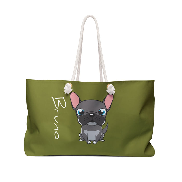 dog parent, gift, dog mom, dog dad, pet parent, big tote, eco-friendly, vegan, mother's day, father's day, customized, personalized, with names, print