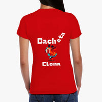 bachata, dance classes, Tshirt, red, practice, gift, bachatera, red, T shirt, shor sleeve, exercise, dancing, customizable, personalizable