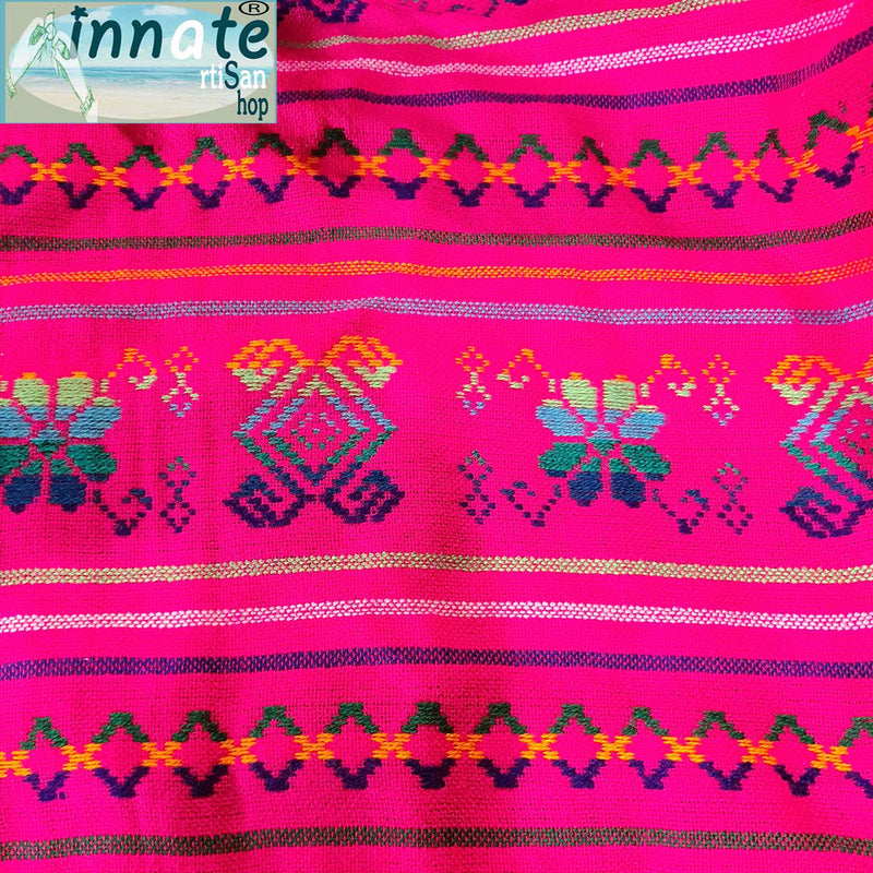 Mexican, table runner, fuchsia, woven, artisan, handmade, tablecloth, camino de mesa, Mexicano, fucsia, rosa, pink, custom size