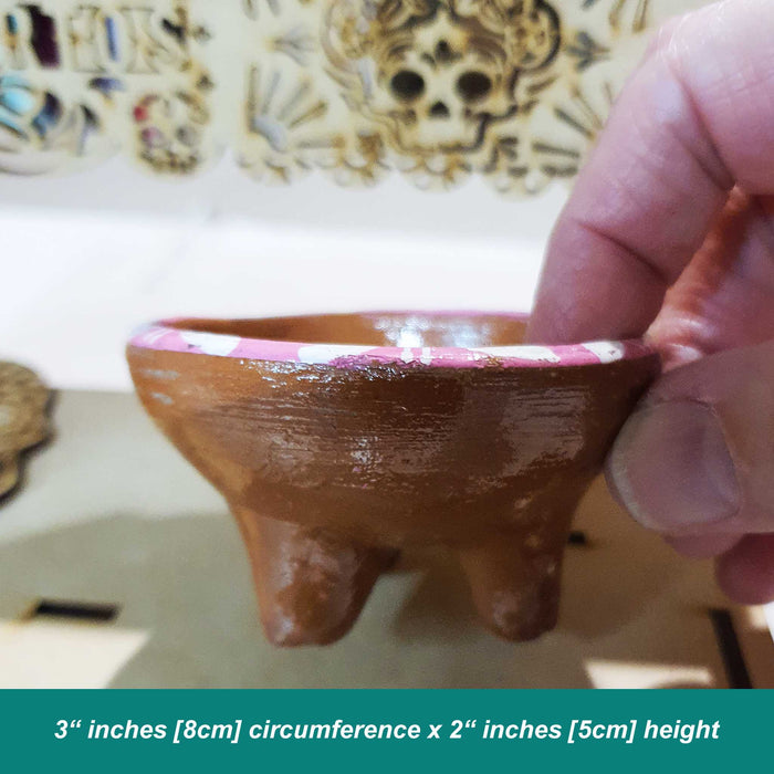 molcajete, mini, clay, Mexican, miniature, curious, doll house