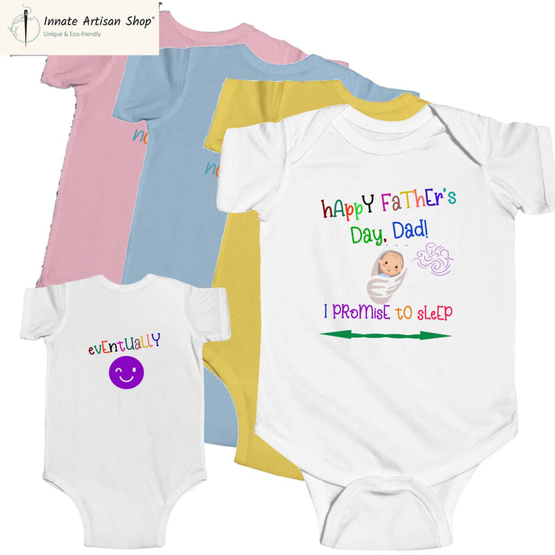 bodysuit, baby, infant, cotton, funny, jokes, mom jokes, butter color, customized, father's day, joke, dad