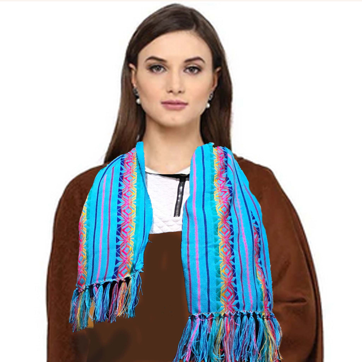 Mexican shawl, reboseo, scarf, woven