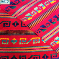 red, fabric, Mexican, by the yard, aztec, reboseo, fiesta, telas mexicanas, los angeles, new york, virginia, texas, por metro