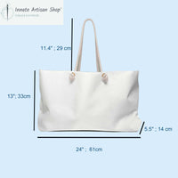 gift, best friend, mother, sister, in law, bag, large, yoga, beach, gym, picnic, customizable, chic