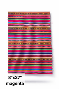 Trims Andean fabric, Andean, aguayo, remnants