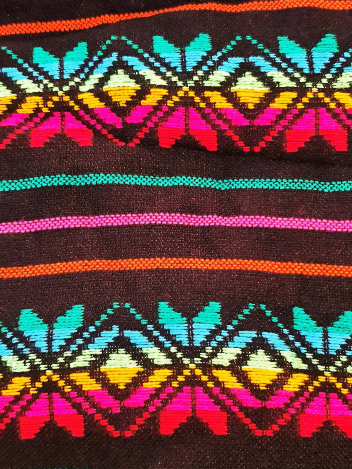 Mexican coasters, set, vivid colors, woven fabric, cambaya, anti-skid