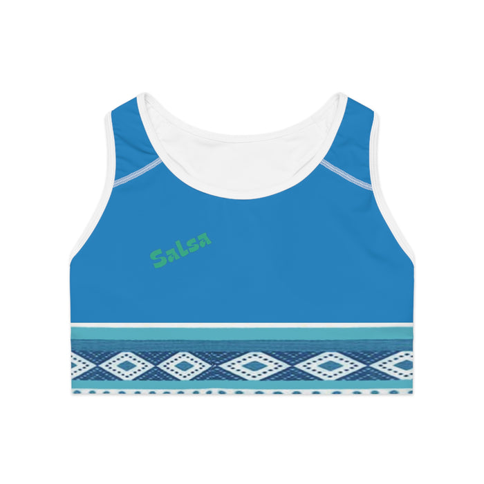 SPORTS bra, workout, salsa, dance, Y shape, racer back, outfit, comfy, top, para salsa, bailar