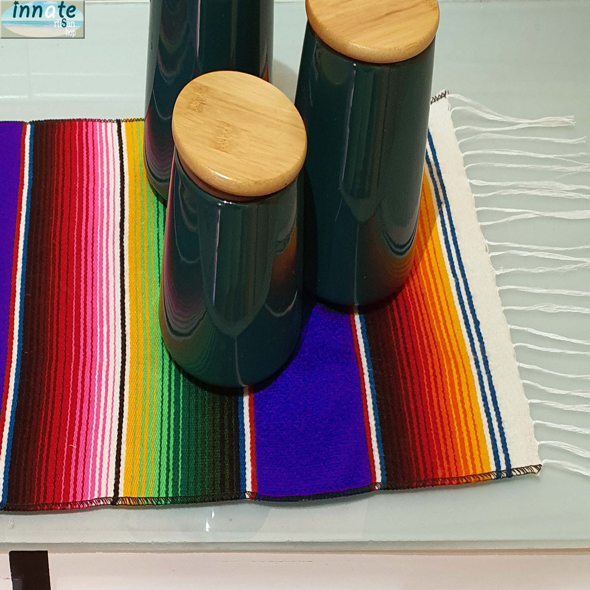 purple serape, purple Mexican table runner, sarape morado, camino de mesa, morado, sarape, zarape,