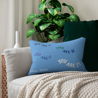 you are it, pillow, customized, throw pillow, lumbar support
